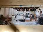 Voor liefhebber: VW Kever op nylondoek, met frame., Ophalen, Zo goed als nieuw