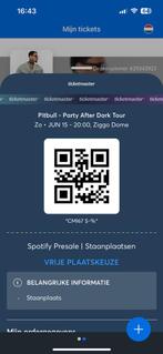 Pitbull after dark, Tickets en Kaartjes, Concerten | Pop, Twee personen