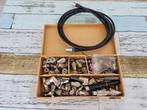 Set RF / Coax connectoren en kabels - BNC, N-type, adapters, Ophalen of Verzenden, Zo goed als nieuw