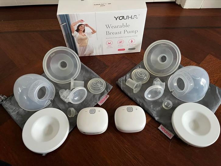 Youha The INs Gen1 Dubbele Borstkolf + App /veel accessoires, Kinderen en Baby's, Babyvoeding en Toebehoren, Zo goed als nieuw