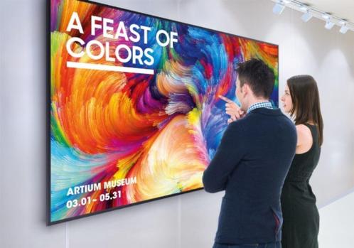 65" Samsung QM65R 4k 165cm scherm, Hdmi / Dvi / Dp, ZGAN!, Audio, Tv en Foto, Televisies, Zo goed als nieuw, 100 cm of meer, 4k (UHD)
