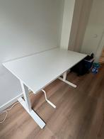 IKEA Trotten zit/sta bureau - wit - 120x70, Huis en Inrichting, Ophalen, In hoogte verstelbaar, Zo goed als nieuw