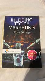 Bronis Verhage - Inleiding tot de marketing, Boeken, Ophalen of Verzenden, Bronis Verhage, Zo goed als nieuw