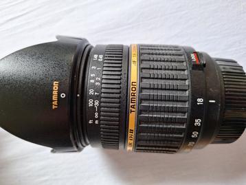 Tamron 18-200mm f3.5-5.6 lens voor Pentax. 