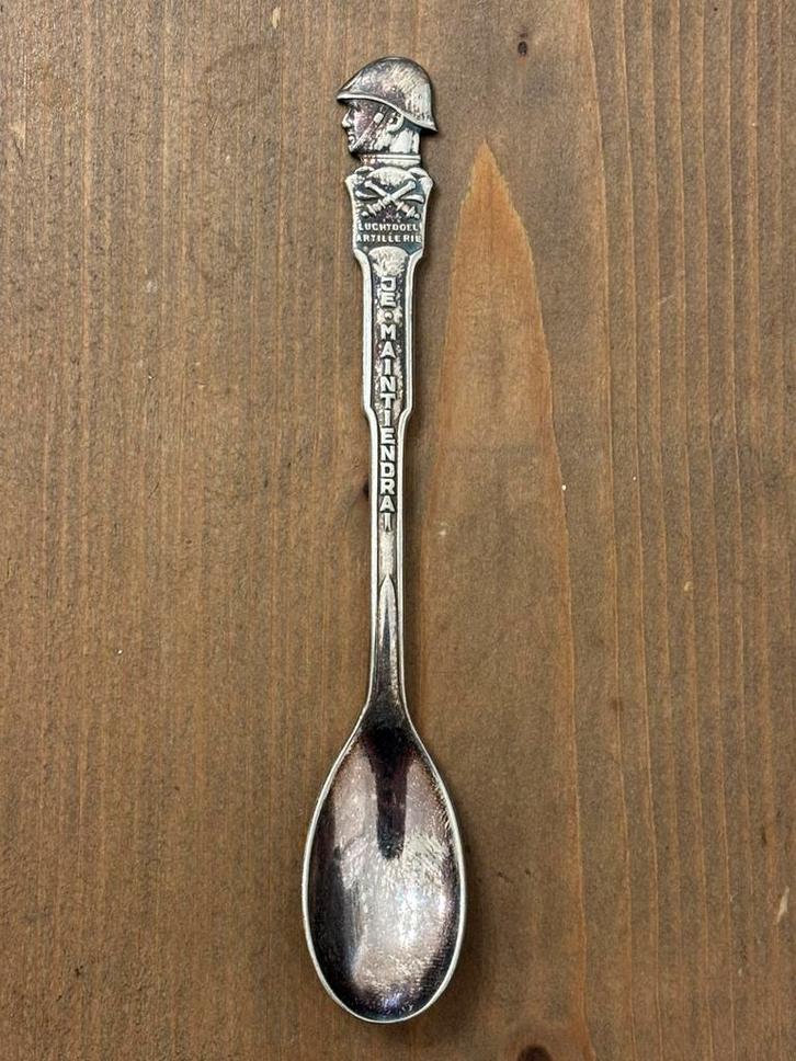 Lepeltje Luchtdoel Artillerie Mobilisatie 1939 serie GERO, Verzamelen, Militaria | Tweede Wereldoorlog, Overige soorten, Embleem of Badge