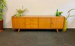 Vintage XL sideboard jaren 60/70 dressoir retro wandkast, Antiek en Kunst, Ophalen