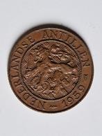 2 1/2 cent Nederlandse Antillen 1959, Ophalen of Verzenden, Koningin Juliana, Losse munt