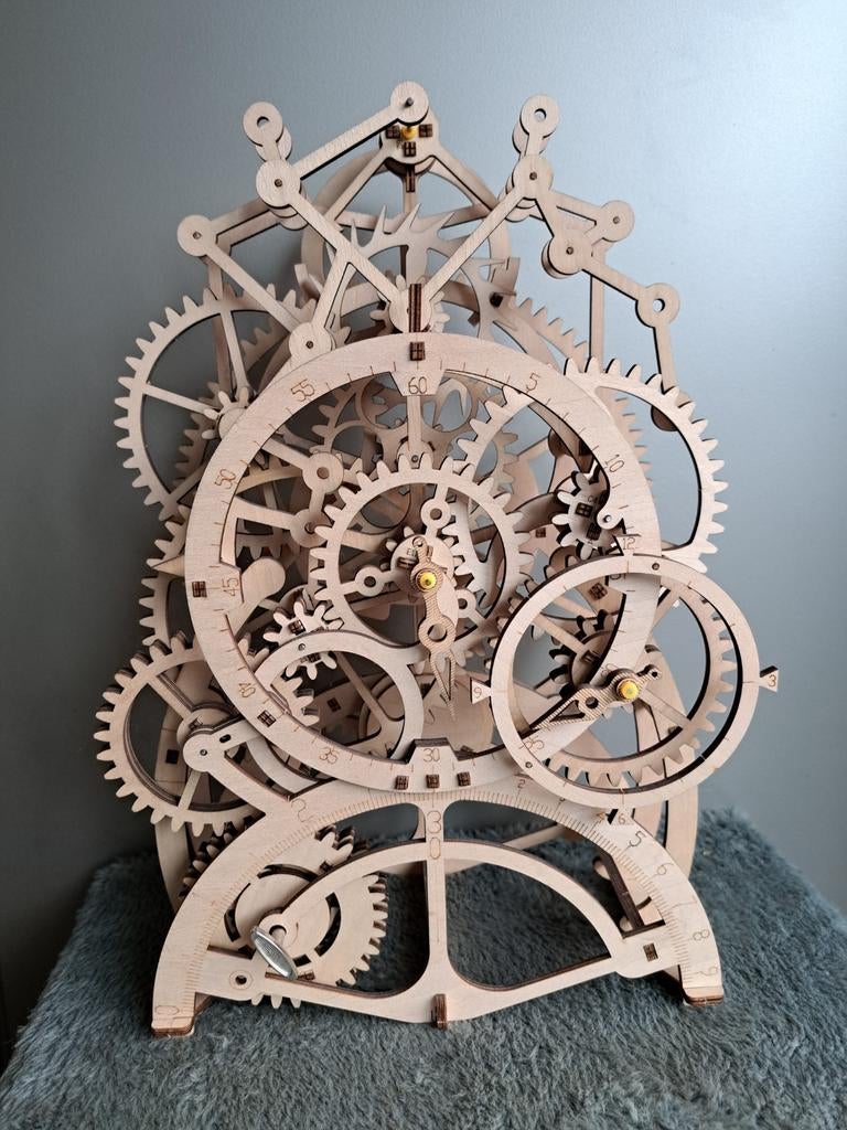 ROKR Pendule Klok 3D Houten Puzzel - Al in elkaar!, Ophalen of Verzenden