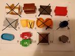Playmobil onderdelen kist, ton, bak, mand, ton, etc, Ophalen of Verzenden, Gebruikt, Los playmobil
