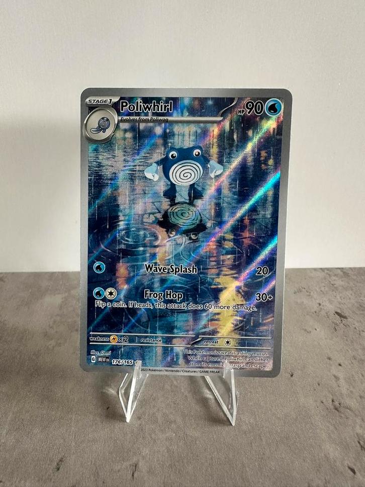 Poliwhirl 176 / 165, Hobby en Vrije tijd, Verzamelkaartspellen | Pokémon, Zo goed als nieuw, Losse kaart, Ophalen of Verzenden