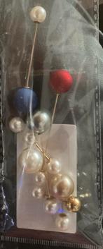 Vestsluiting / Broche met Parel, Overige materialen, Wit, Minder dan 4 cm, Nieuw