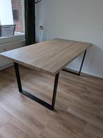 Eettafel 160x90, Huis en Inrichting, Tafels | Eettafels, Ophalen, Gebruikt, 50 tot 100 cm, 150 tot 200 cm