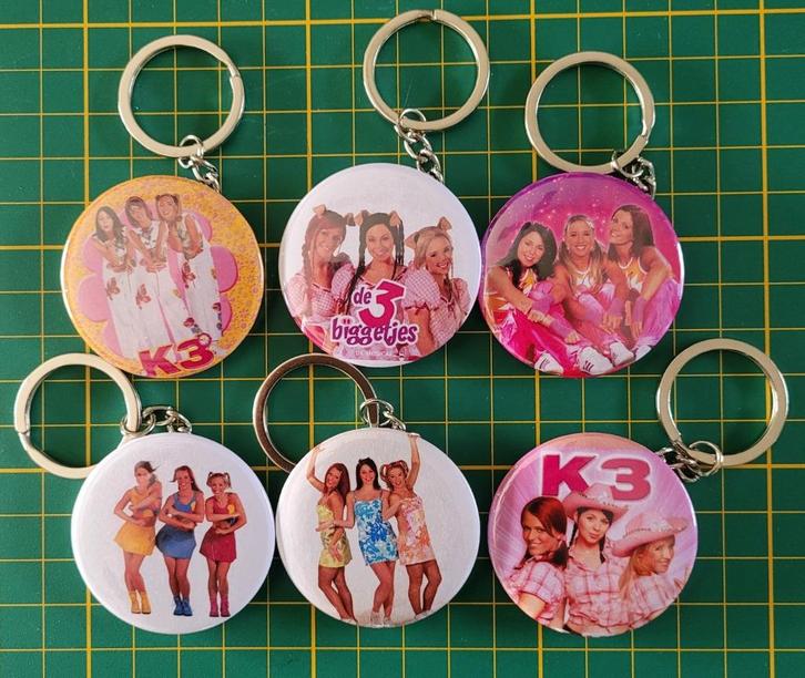 K3 Sleutelhanger/flesopener, Verzamelen, Muziek, Artiesten en Beroemdheden, Nieuw, Gebruiksvoorwerp, Verzenden