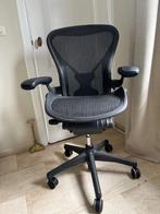 Herman Miller Aeron Chair Classic (grafiet), Huis en Inrichting, Ophalen, Zwart, Zo goed als nieuw, Bureaustoel