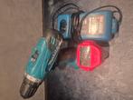 Makita accu boormachine, Gebruikt, Variabele snelheid, Ophalen of Verzenden, Boor- en Schroefmachine