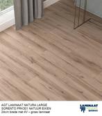 Laminaat Sorento Prk 301 Natuur Eik 24cm brede 8mm dik, 75 m² of meer, Nieuw, Ophalen of Verzenden, Bruin