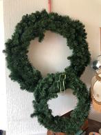 2 kerstkransen kunst 50 / 80 cm, Huis en Inrichting, Ophalen of Verzenden, Nieuw