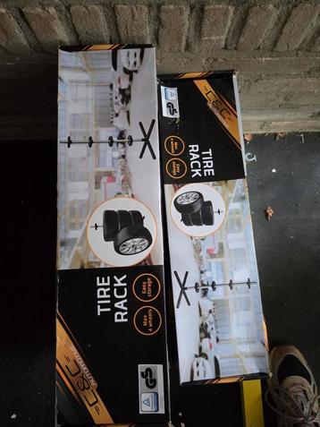 Nieuwe Bandenrek voor 4 banden beschikbaar voor biedingen