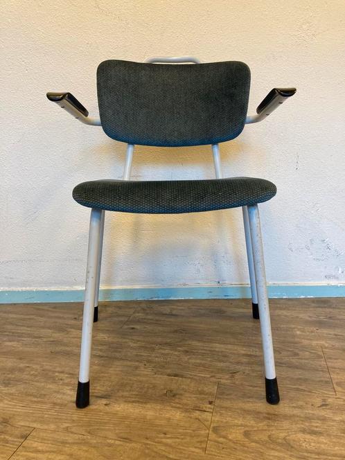 Gebr. van der Stroom / Gispen (Tegenwoordig Dutch Originals), Huis en Inrichting, Stoelen, Gebruikt, Eén, Metaal, Blauw, Ophalen