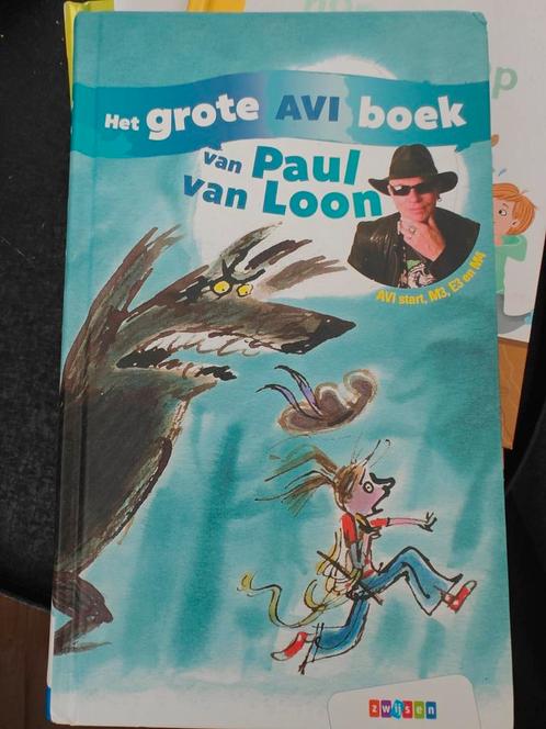Paul van Loon - Het grote AVI boek van Paul van Loon, Boeken, Kinderboeken | Jeugd | onder 10 jaar, Zo goed als nieuw, Ophalen of Verzenden