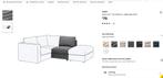 Ikea VIMLE Hoes voor 1-zits element, Lejde grijs/zwart., Ophalen, Nieuw