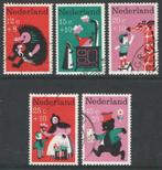 Nederland NVPH nr 894/8 gestempeld Kinderpostzegels 1967, Verzenden, Na 1940, Gestempeld