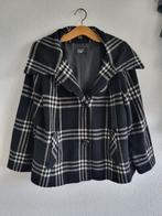 geblokte wollen korte damesjas Milo Coats maat 38/40, Kleding | Dames, Milo Coats, Ophalen of Verzenden, Gedragen, Maat 38/40 (M)