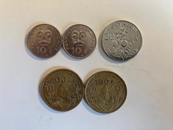 Frans Polynesie, 5 munten, 2003-2010