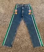 Desiqual jeans met borduurwerk, maat 36 driekwart, Kleding | Dames, Ophalen of Verzenden, Zo goed als nieuw, Blauw
