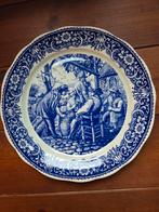 Blauwe pateschaal, Antiek en Kunst, Antiek | Keramiek en Aardewerk, Ophalen