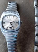 Breil type Milano horloge met daarnaast een zilveren armband, Ophalen of Verzenden, Zo goed als nieuw, Zilver, Zilver