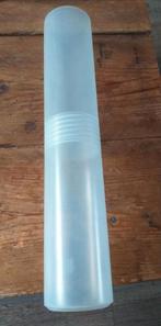 Kunstof teken koker, Ophalen of Verzenden, Zo goed als nieuw