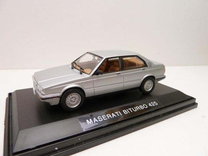 Maserati Bi-Turbo 425  ''  Altaya '', Hobby en Vrije tijd, Modelauto's | 1:43, Zo goed als nieuw, Auto, Overige merken, Ophalen of Verzenden