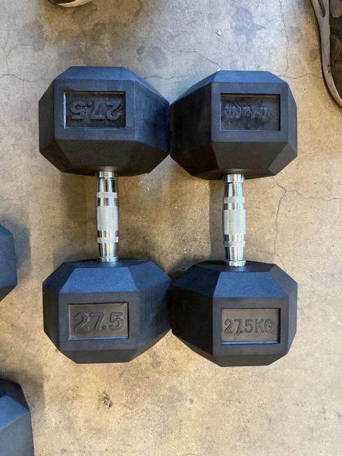 VirtuFit Hexa Dumbbell Pro - 27,5 kg, Sport en Fitness, Fitnessmaterialen, Zo goed als nieuw, Dumbbell, Armen, Benen, Borst, Buik