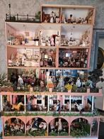 Complete inboedel poppenhuis, Ophalen, Gebruikt, Poppenhuis