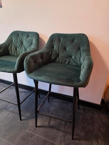 Hoge stoelen/barstoelen, 52 cm zithoogte - prijs is voor 2! beschikbaar voor biedingen