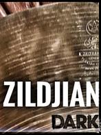 K Zildjian DARK/BLACK Cymbals vintage & pre-owned 12"-22", Gebruikt, Verzenden, USA, Drums of Percussie