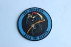 patch 306 sqn  beer the reaper blauw  pvc, Verzamelen, Verzenden, Zo goed als nieuw, Patch, Badge of Embleem