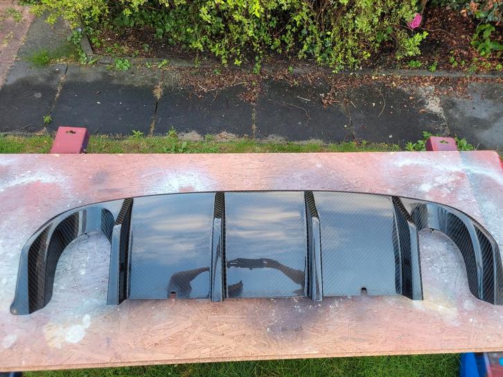 Abarth 500 achter diffuser bumper EXTREME Koshi Group, Auto-onderdelen, Carrosserie en Plaatwerk, Bumper, Fiat, Achter, Gebruikt