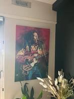 Muurschilderij bob marley, Antiek en Kunst, Ophalen of Verzenden