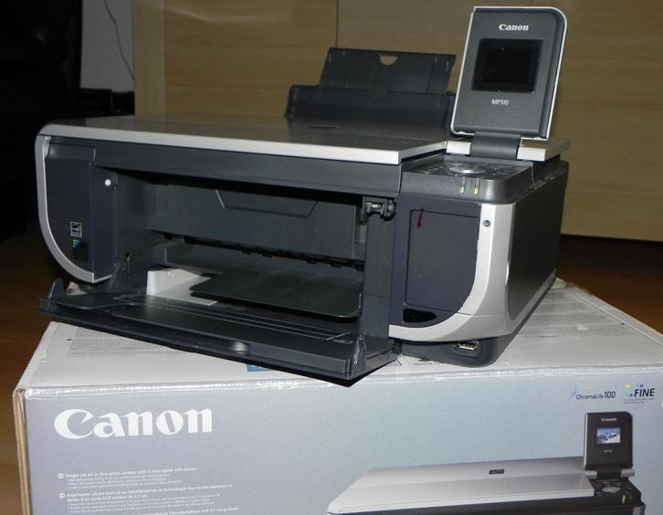 Canon Pixma MP510 inkjetprinter, Computers en Software, Printers, Gebruikt, Printer, Inkjetprinter, Ophalen