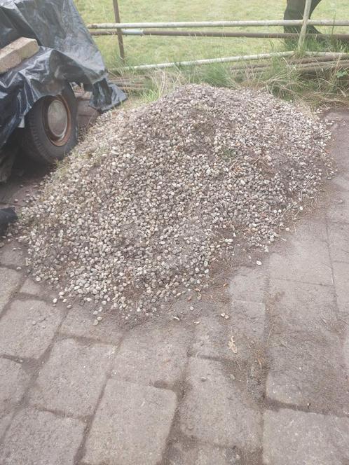 Gratis kiezelstenen grind, Tuin en Terras, Grind, Keien en Split, Gebruikt, Overige materialen, Ophalen