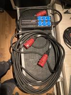 Krachtstroom verdeelbox 32A -> 6x 16A, Ophalen, Zo goed als nieuw, Kabel of Snoer