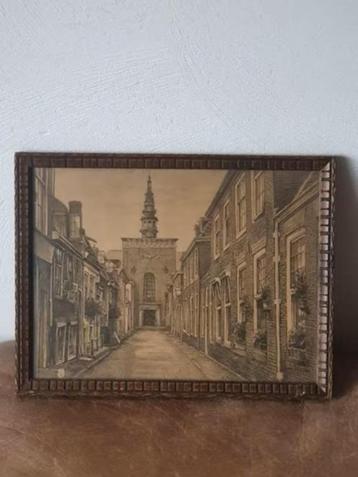 Kerkstraat Haarlem ca.1930 Hugo Kammer 1866 - 1946