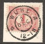 Nederland nvph nr 51 met grootrond stempel Wijhe, T/m 1940, Verzenden, Gestempeld