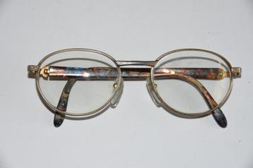 Dames bril tortoise met goudkleurig + brillenkoker schildpad beschikbaar voor biedingen