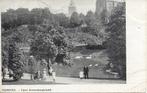 Nijmegen (Gld.) Vijver Kronenburgerpark, Volk, gelopen 1906, Verzenden, Voor 1920, Gelopen, Gelderland