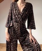 Ribkoff luxe soepele jumpsuit luipaardprint 3/4 mouw 38/40, Kleding | Dames, Jumpsuits, Maat 38/40 (M), Overige kleuren, Verzenden