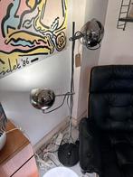 Vintage Vloerlamp GEPO chrome 2 bollen 1970, Huis en Inrichting, Lampen | Vloerlampen, Vintage, Ophalen of Verzenden, Zo goed als nieuw