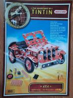 Meccano 4 x 4 rode jeep Kuifje / Tintin (nr. 83 0551), Ophalen of Verzenden, Kuifje, Zo goed als nieuw, Overige typen